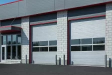 Modèle de portes commerciales: G-5000, 12' x 14', Argent