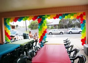 Décorez votre garage pour votre fête