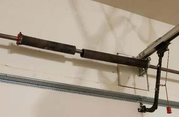 Ressort de porte de graage brisé